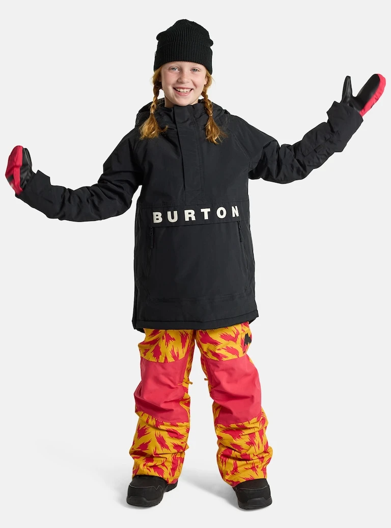 Burton Kids Frostner 2L Anorak Burton Kids Frostner 2L Anorak -Duijvestein Winkel Burton Kids Frostner 2L Anorak true black 4