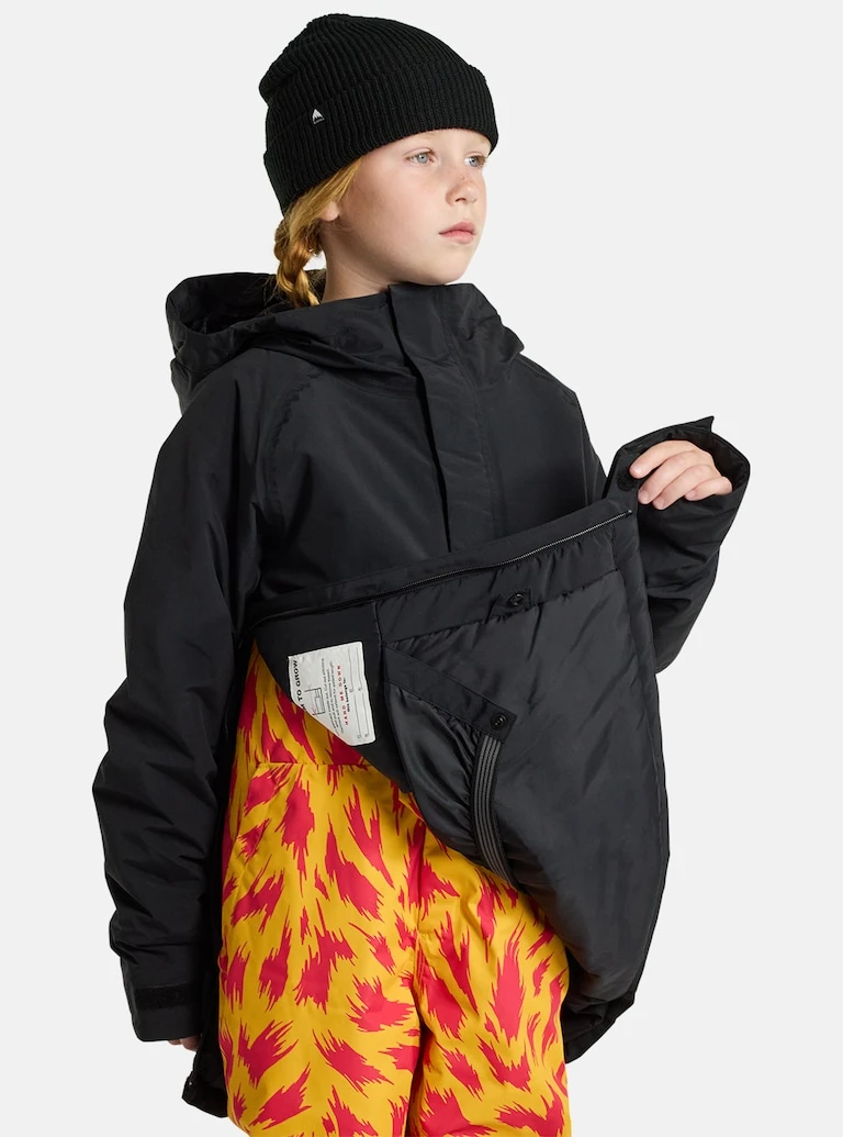 Burton Kids Frostner 2L Anorak Burton Kids Frostner 2L Anorak -Duijvestein Winkel Burton Kids Frostner 2L Anorak true black 5