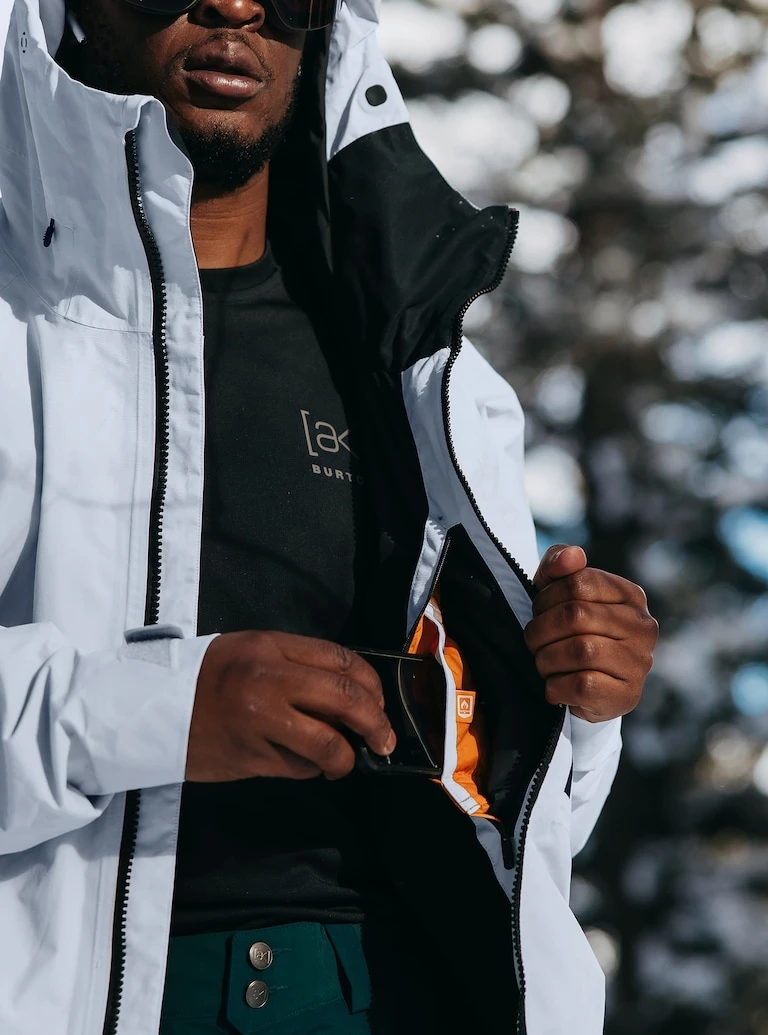 Burton Mens AK Cyclic Gore-Tex Jacket Burton Mens AK Cyclic Gore-Tex Jacket -Duijvestein Winkel Burton Mens AK Cyclic GORE TEX Jacket gray cloud 8