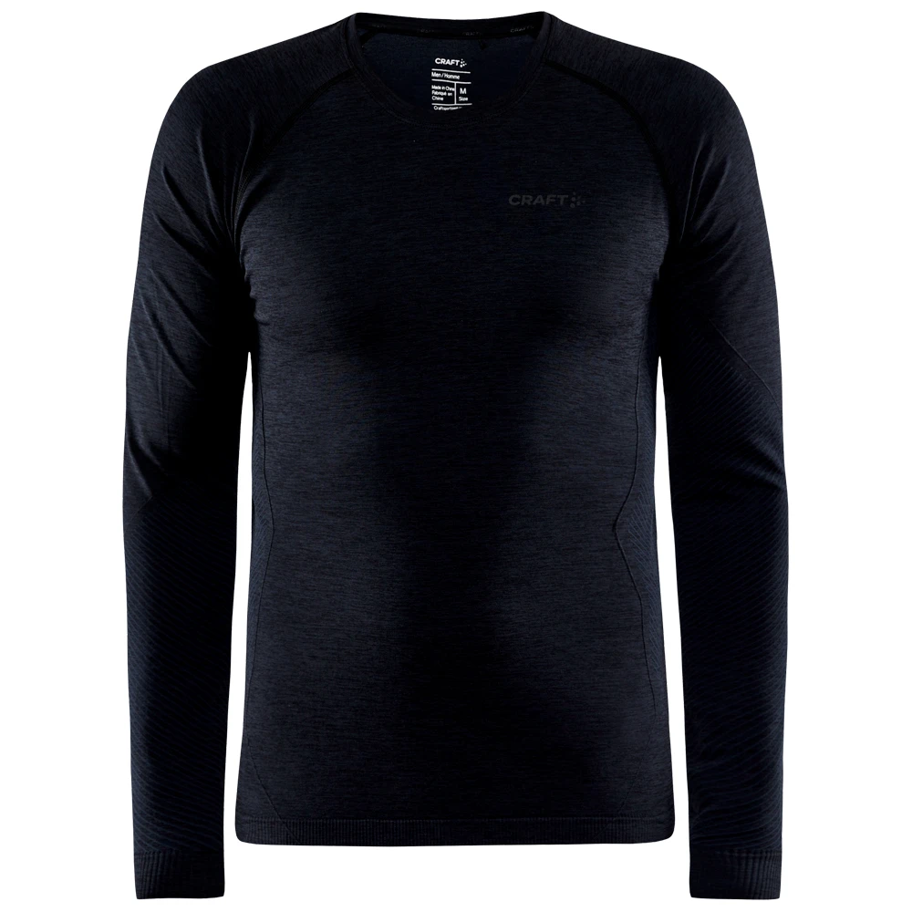 Craft Mens Core Dry Active Comfort LS Craft Mens Core Dry Active Comfort LS -Duijvestein Winkel Core Dry Active Comfort Ls zwart 1