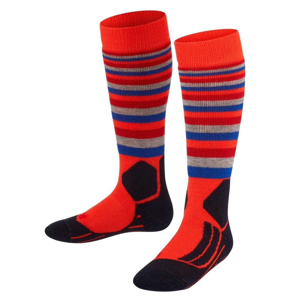 Falke SK2 Intermediate Stripes Kids Falke SK2 Intermediate Stripes Kids -Duijvestein Winkel Falke SK2 Intermediate Stripes Kids 2025 orange 1