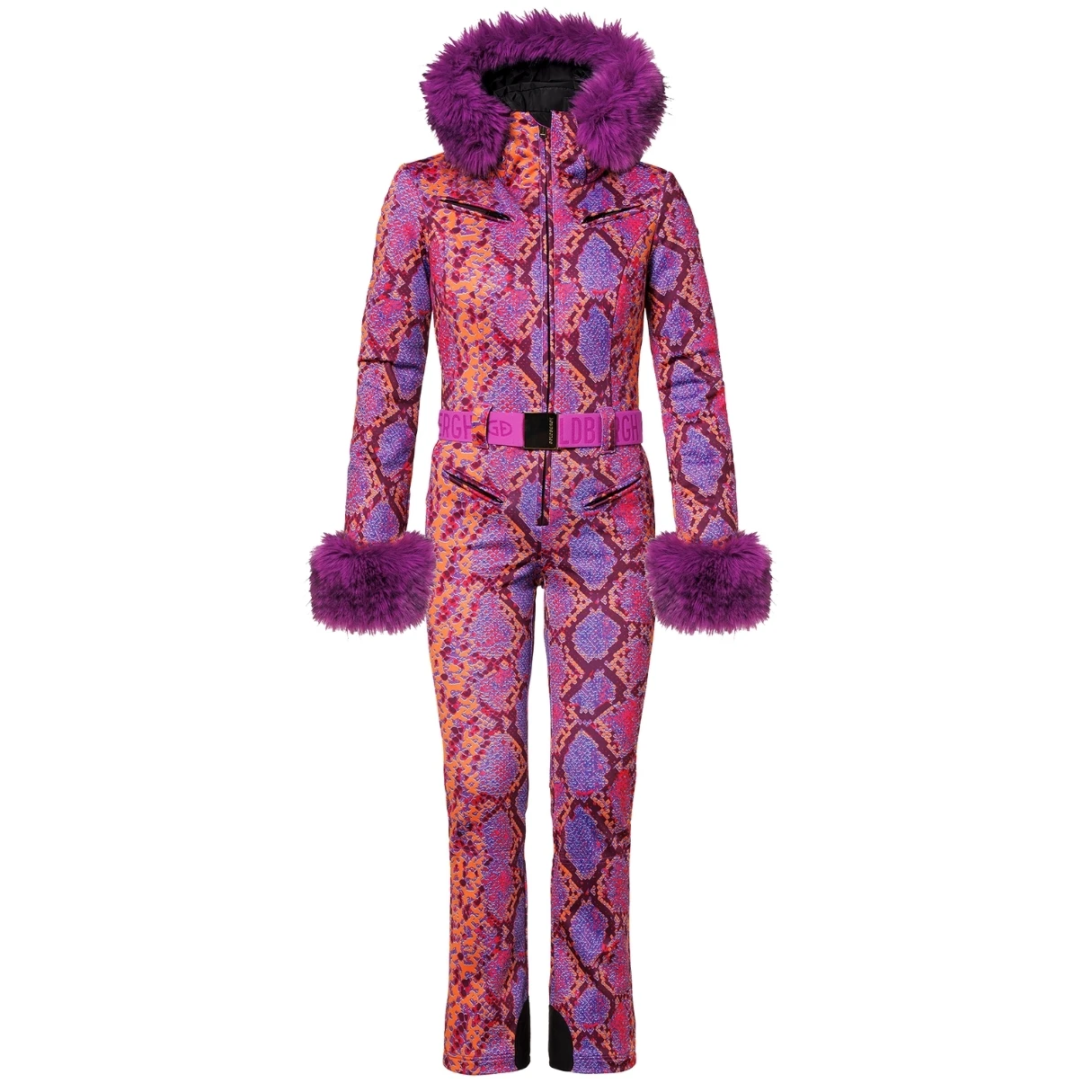 Goldbergh Womens Zafira Ski Suit Faux Border -Duijvestein Winkel