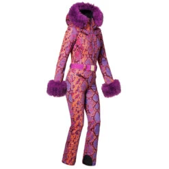 Goldbergh Womens Zafira Ski Suit Faux Border -Duijvestein Winkel Goldbergh Womens Zafira Ski Suit Faux Border snake pink 2026 3
