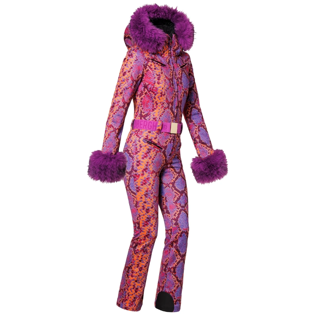 Goldbergh Womens Zafira Ski Suit Faux Border -Duijvestein Winkel