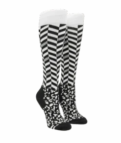 Volcom Womens Cheetah Chev Otc Sock