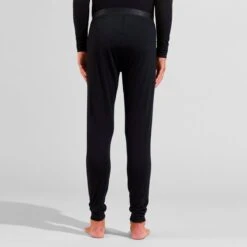 Odlo Mens BL Bottom Long Active Warm -Duijvestein Winkel Odlo Mens BL Bottom Long Merino 200 2025 zwart 5 1