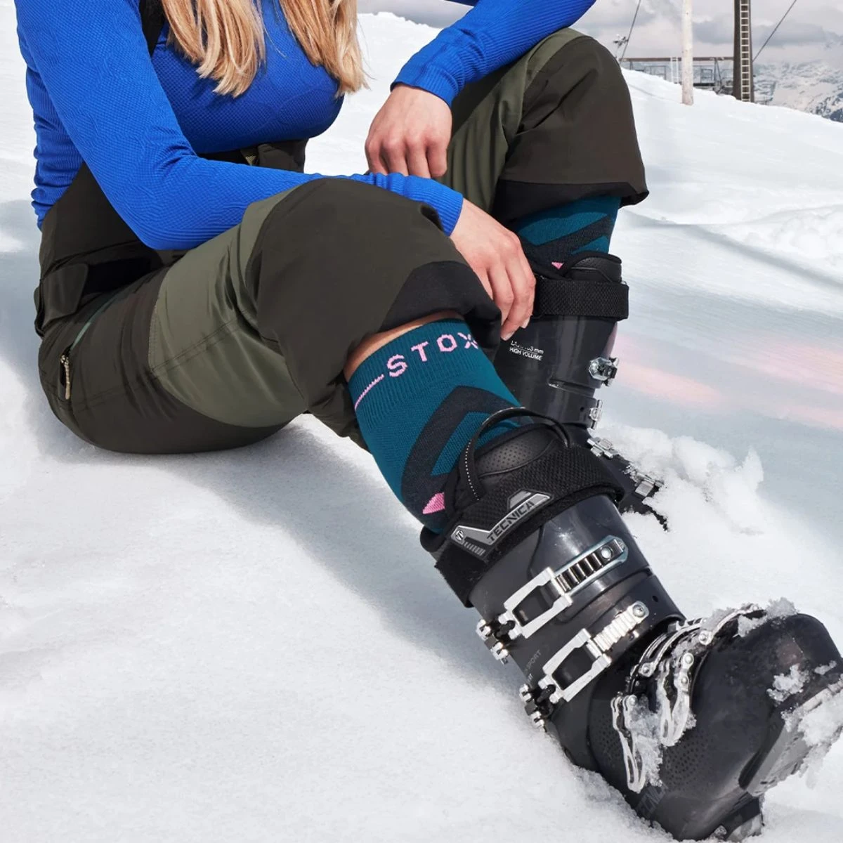 Stox Womens Skiing Merino Socks Stox Womens Skiing Merino Socks -Duijvestein Winkel