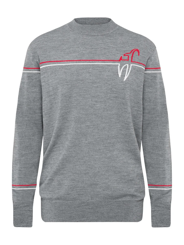 Toni Sailer Mens Bertl Knit Pullover Toni Sailer Mens Bertl Knit Pullover -Duijvestein Winkel Toni Sailer Men s Bertl Knit Pullover iron gate 2025 1