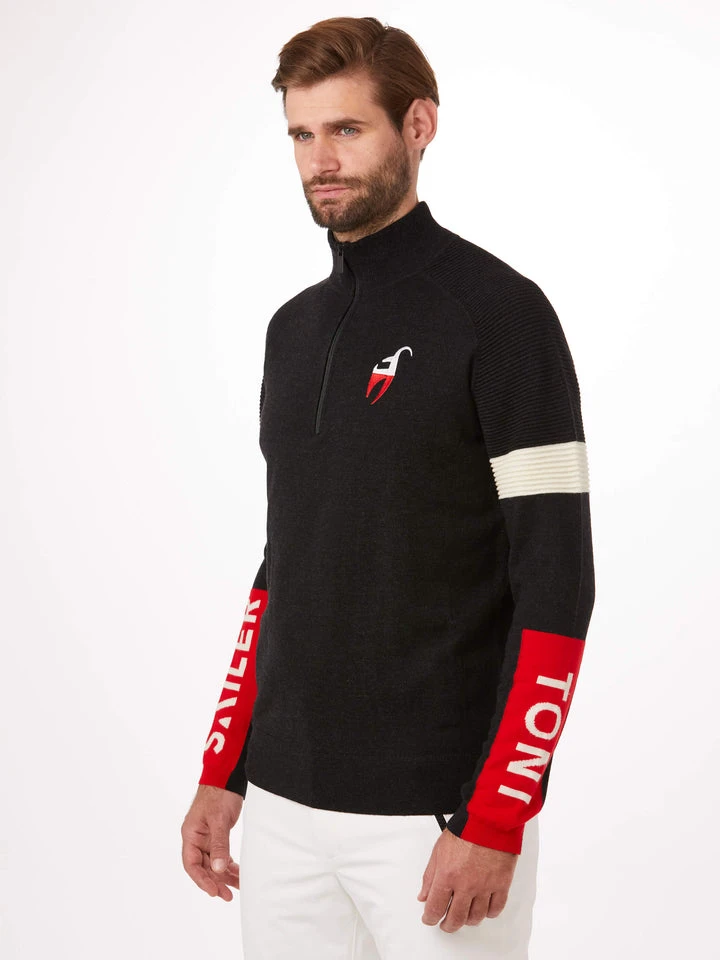Toni Sailer Men's Ernstl Knit Pullover Toni Sailer Men's Ernstl Knit Pullover -Duijvestein Winkel Toni Sailer Men s Ernstl Knit Pullover black 2025 3